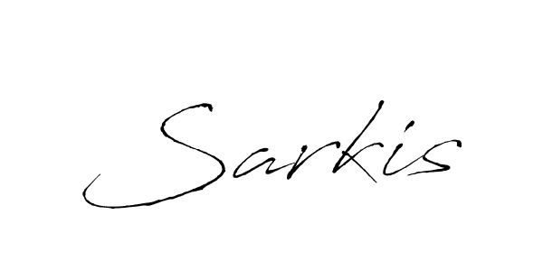 Create a beautiful signature design for name Sarkis. With this signature (Antro_Vectra) fonts, you can make a handwritten signature for free. Sarkis signature style 6 images and pictures png