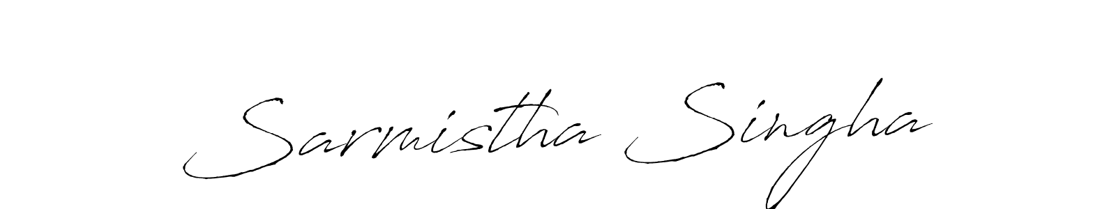 Once you've used our free online signature maker to create your best signature Antro_Vectra style, it's time to enjoy all of the benefits that Sarmistha Singha name signing documents. Sarmistha Singha signature style 6 images and pictures png