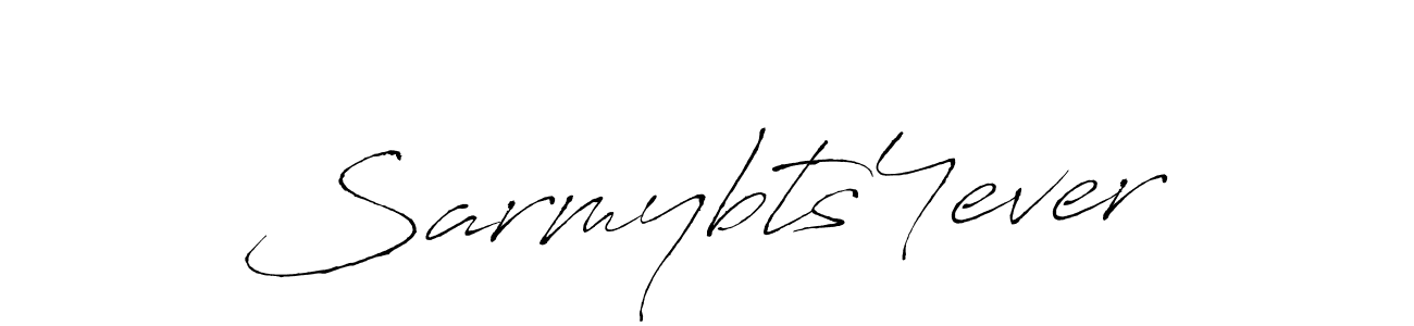 It looks lik you need a new signature style for name Sarmybts4ever. Design unique handwritten (Antro_Vectra) signature with our free signature maker in just a few clicks. Sarmybts4ever signature style 6 images and pictures png