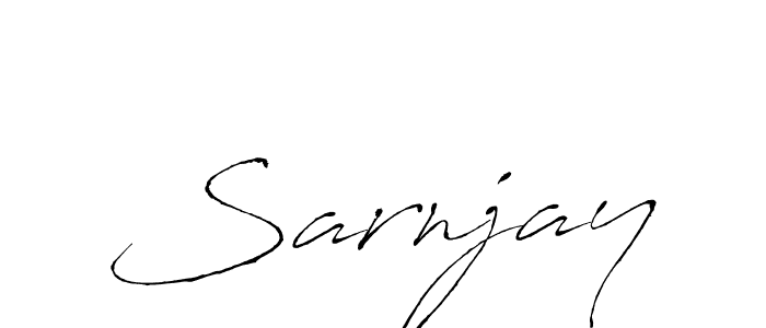 The best way (Antro_Vectra) to make a short signature is to pick only two or three words in your name. The name Sarnjay include a total of six letters. For converting this name. Sarnjay signature style 6 images and pictures png