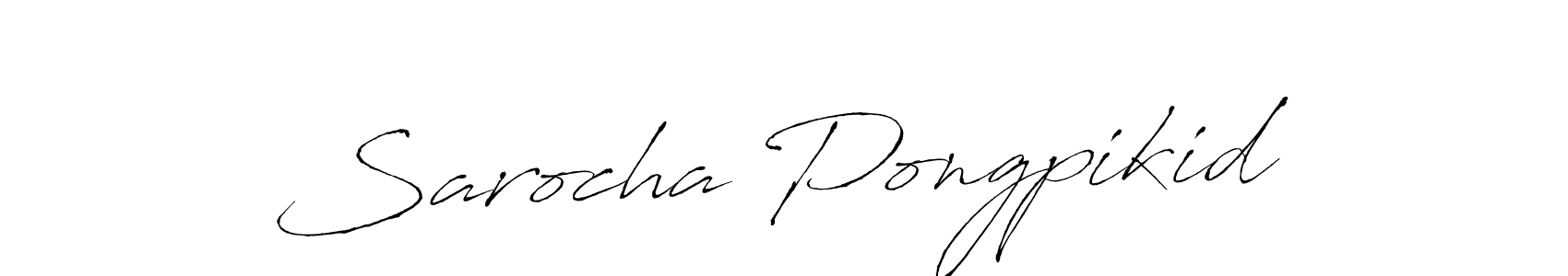 This is the best signature style for the Sarocha Pongpikid name. Also you like these signature font (Antro_Vectra). Mix name signature. Sarocha Pongpikid signature style 6 images and pictures png