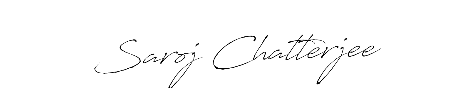 How to make Saroj Chatterjee signature? Antro_Vectra is a professional autograph style. Create handwritten signature for Saroj Chatterjee name. Saroj Chatterjee signature style 6 images and pictures png