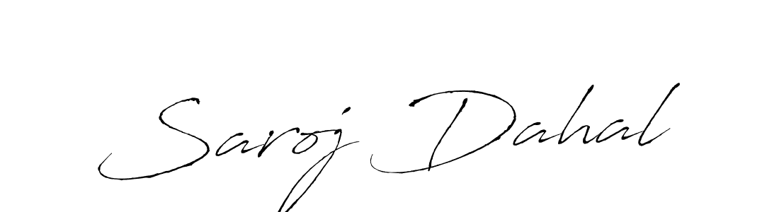 Make a beautiful signature design for name Saroj Dahal. Use this online signature maker to create a handwritten signature for free. Saroj Dahal signature style 6 images and pictures png