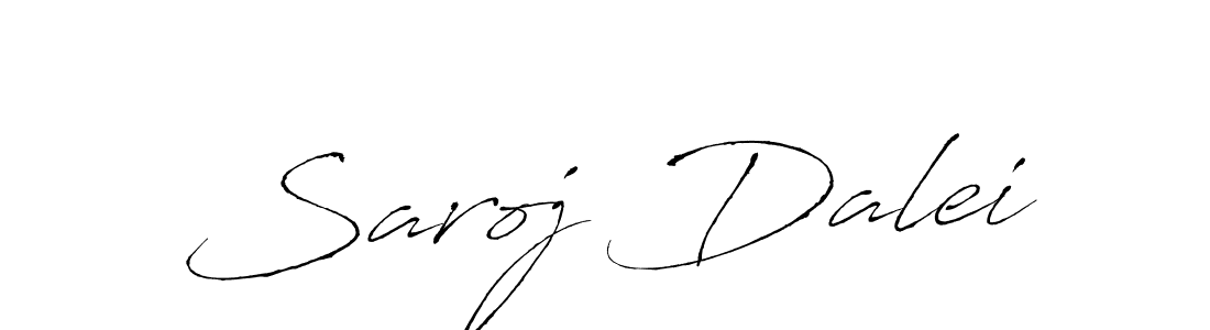 Saroj Dalei stylish signature style. Best Handwritten Sign (Antro_Vectra) for my name. Handwritten Signature Collection Ideas for my name Saroj Dalei. Saroj Dalei signature style 6 images and pictures png