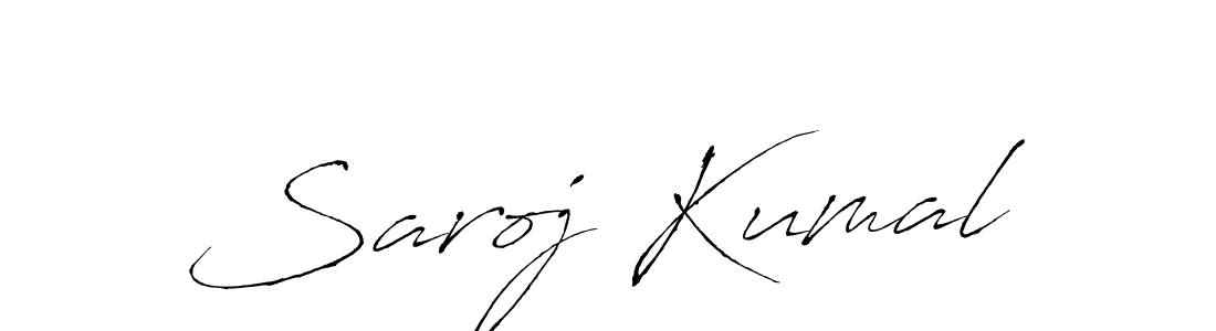 Create a beautiful signature design for name Saroj Kumal. With this signature (Antro_Vectra) fonts, you can make a handwritten signature for free. Saroj Kumal signature style 6 images and pictures png