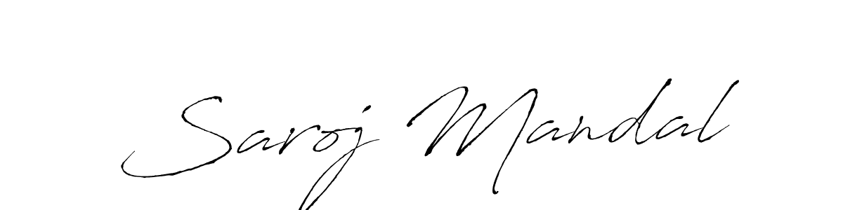 Make a beautiful signature design for name Saroj Mandal. Use this online signature maker to create a handwritten signature for free. Saroj Mandal signature style 6 images and pictures png