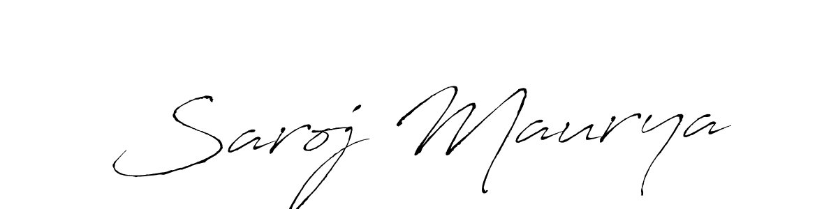 You should practise on your own different ways (Antro_Vectra) to write your name (Saroj Maurya) in signature. don't let someone else do it for you. Saroj Maurya signature style 6 images and pictures png