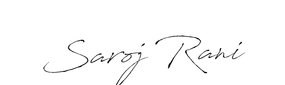 Also You can easily find your signature by using the search form. We will create Saroj Rani name handwritten signature images for you free of cost using Antro_Vectra sign style. Saroj Rani signature style 6 images and pictures png