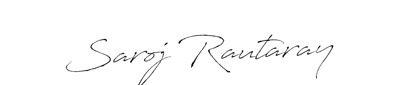 You should practise on your own different ways (Antro_Vectra) to write your name (Saroj Rautaray) in signature. don't let someone else do it for you. Saroj Rautaray signature style 6 images and pictures png