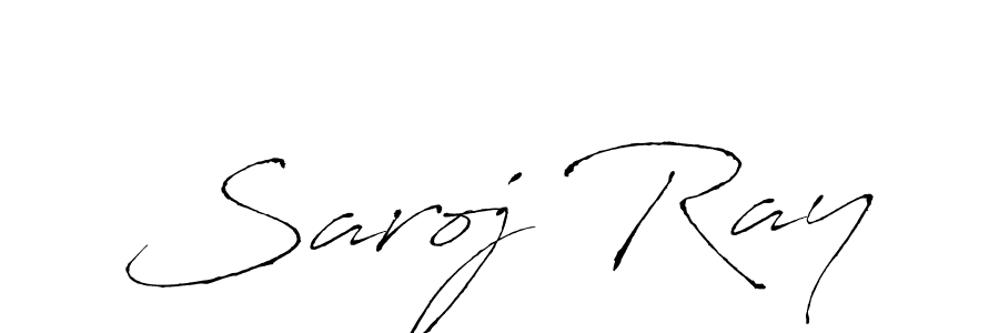 How to make Saroj Ray signature? Antro_Vectra is a professional autograph style. Create handwritten signature for Saroj Ray name. Saroj Ray signature style 6 images and pictures png