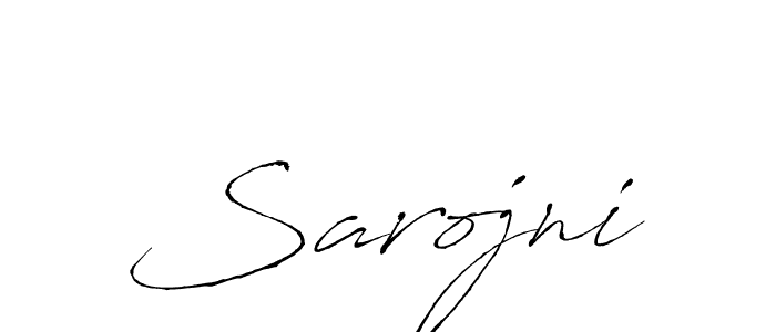 The best way (Antro_Vectra) to make a short signature is to pick only two or three words in your name. The name Sarojni include a total of six letters. For converting this name. Sarojni signature style 6 images and pictures png