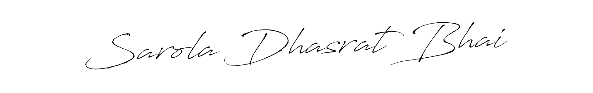 Similarly Antro_Vectra is the best handwritten signature design. Signature creator online .You can use it as an online autograph creator for name Sarola Dhasrat Bhai. Sarola Dhasrat Bhai signature style 6 images and pictures png