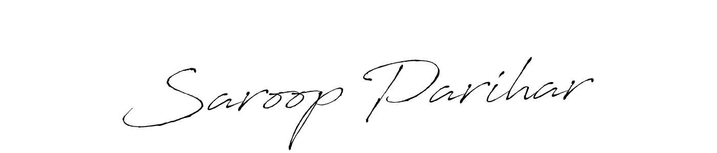 Similarly Antro_Vectra is the best handwritten signature design. Signature creator online .You can use it as an online autograph creator for name Saroop Parihar. Saroop Parihar signature style 6 images and pictures png