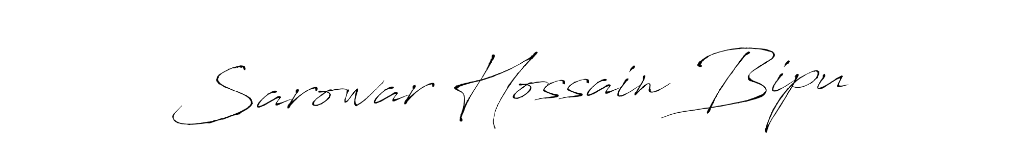 Use a signature maker to create a handwritten signature online. With this signature software, you can design (Antro_Vectra) your own signature for name Sarowar Hossain Bipu. Sarowar Hossain Bipu signature style 6 images and pictures png