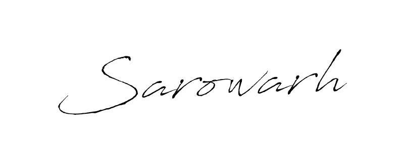 Make a beautiful signature design for name Sarowarh. With this signature (Antro_Vectra) style, you can create a handwritten signature for free. Sarowarh signature style 6 images and pictures png