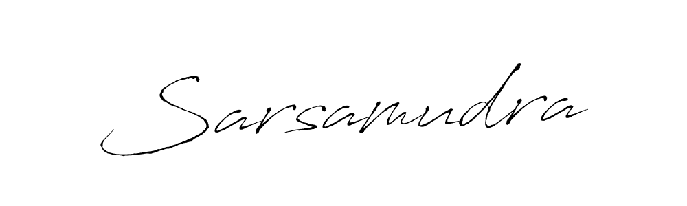 Design your own signature with our free online signature maker. With this signature software, you can create a handwritten (Antro_Vectra) signature for name Sarsamudra. Sarsamudra signature style 6 images and pictures png
