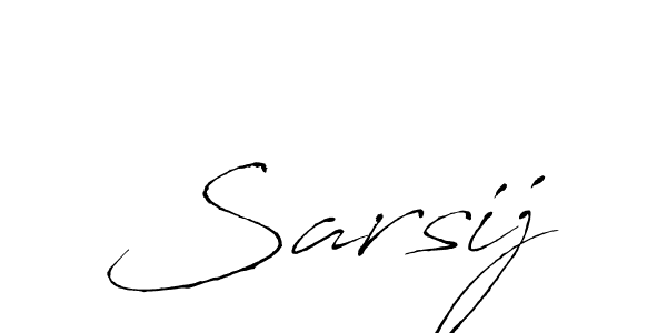 You should practise on your own different ways (Antro_Vectra) to write your name (Sarsij) in signature. don't let someone else do it for you. Sarsij signature style 6 images and pictures png