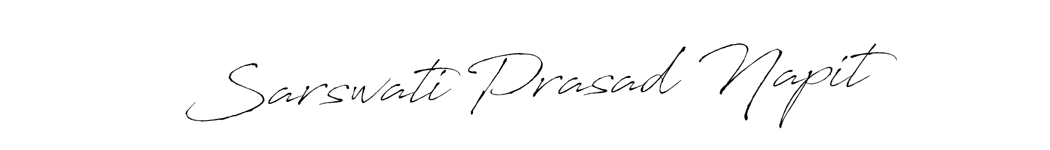 How to Draw Sarswati Prasad Napit signature style? Antro_Vectra is a latest design signature styles for name Sarswati Prasad Napit. Sarswati Prasad Napit signature style 6 images and pictures png