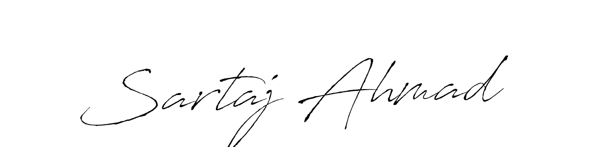 if you are searching for the best signature style for your name Sartaj Ahmad. so please give up your signature search. here we have designed multiple signature styles  using Antro_Vectra. Sartaj Ahmad signature style 6 images and pictures png