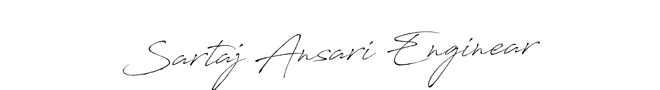 Similarly Antro_Vectra is the best handwritten signature design. Signature creator online .You can use it as an online autograph creator for name Sartaj Ansari Enginear. Sartaj Ansari Enginear signature style 6 images and pictures png