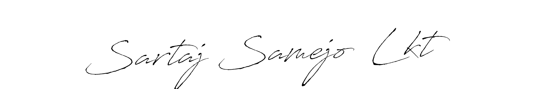 Similarly Antro_Vectra is the best handwritten signature design. Signature creator online .You can use it as an online autograph creator for name Sartaj Samejo  Lkt. Sartaj Samejo  Lkt signature style 6 images and pictures png