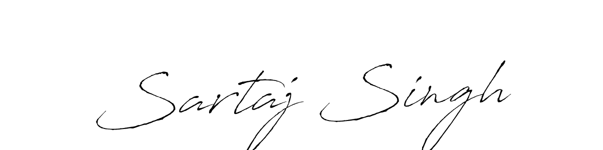 Sartaj Singh stylish signature style. Best Handwritten Sign (Antro_Vectra) for my name. Handwritten Signature Collection Ideas for my name Sartaj Singh. Sartaj Singh signature style 6 images and pictures png