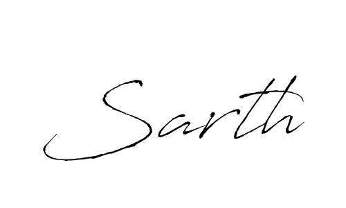 The best way (Antro_Vectra) to make a short signature is to pick only two or three words in your name. The name Sarth include a total of six letters. For converting this name. Sarth signature style 6 images and pictures png