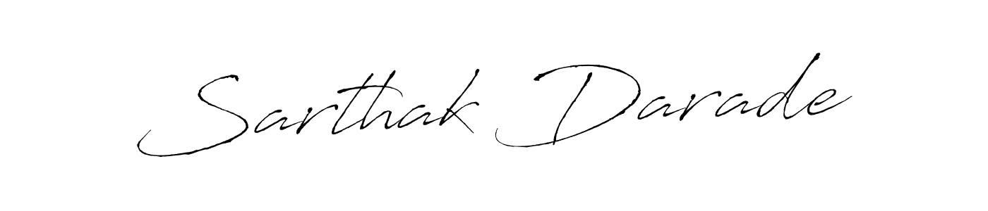 Use a signature maker to create a handwritten signature online. With this signature software, you can design (Antro_Vectra) your own signature for name Sarthak Darade. Sarthak Darade signature style 6 images and pictures png