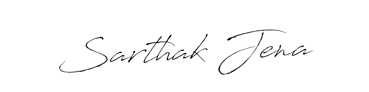 Use a signature maker to create a handwritten signature online. With this signature software, you can design (Antro_Vectra) your own signature for name Sarthak Jena. Sarthak Jena signature style 6 images and pictures png