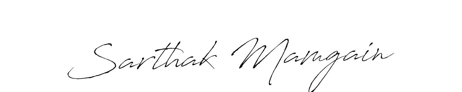 if you are searching for the best signature style for your name Sarthak Mamgain. so please give up your signature search. here we have designed multiple signature styles  using Antro_Vectra. Sarthak Mamgain signature style 6 images and pictures png