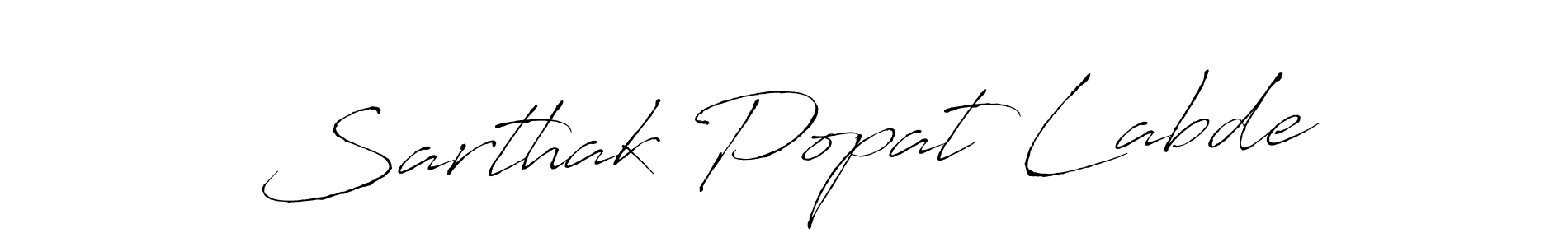 Similarly Antro_Vectra is the best handwritten signature design. Signature creator online .You can use it as an online autograph creator for name Sarthak Popat Labde. Sarthak Popat Labde signature style 6 images and pictures png