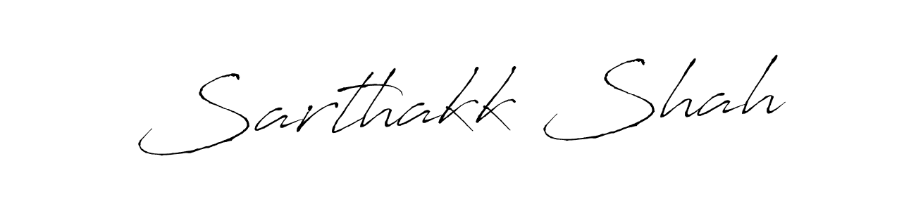 Antro_Vectra is a professional signature style that is perfect for those who want to add a touch of class to their signature. It is also a great choice for those who want to make their signature more unique. Get Sarthakk Shah name to fancy signature for free. Sarthakk Shah signature style 6 images and pictures png