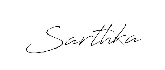It looks lik you need a new signature style for name Sarthka. Design unique handwritten (Antro_Vectra) signature with our free signature maker in just a few clicks. Sarthka signature style 6 images and pictures png
