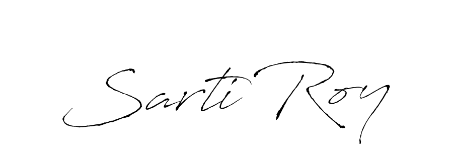 Design your own signature with our free online signature maker. With this signature software, you can create a handwritten (Antro_Vectra) signature for name Sarti Roy. Sarti Roy signature style 6 images and pictures png