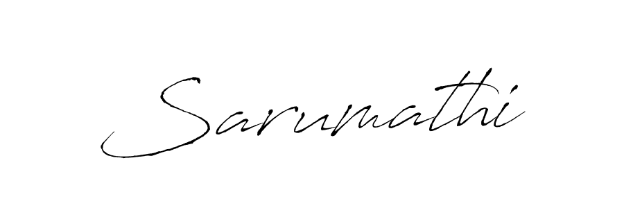 Also we have Sarumathi name is the best signature style. Create professional handwritten signature collection using Antro_Vectra autograph style. Sarumathi signature style 6 images and pictures png