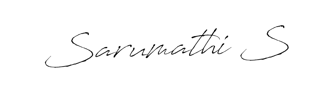 Make a beautiful signature design for name Sarumathi S. Use this online signature maker to create a handwritten signature for free. Sarumathi S signature style 6 images and pictures png