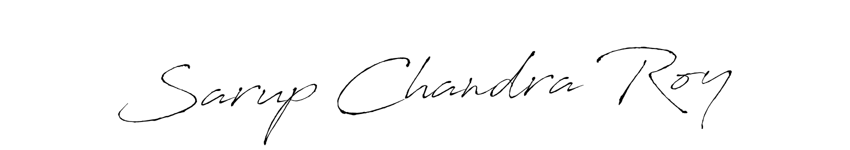 The best way (Antro_Vectra) to make a short signature is to pick only two or three words in your name. The name Sarup Chandra Roy include a total of six letters. For converting this name. Sarup Chandra Roy signature style 6 images and pictures png