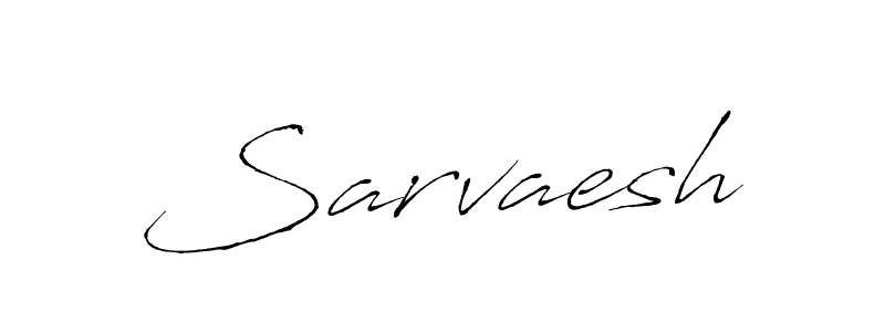 Sarvaesh stylish signature style. Best Handwritten Sign (Antro_Vectra) for my name. Handwritten Signature Collection Ideas for my name Sarvaesh. Sarvaesh signature style 6 images and pictures png