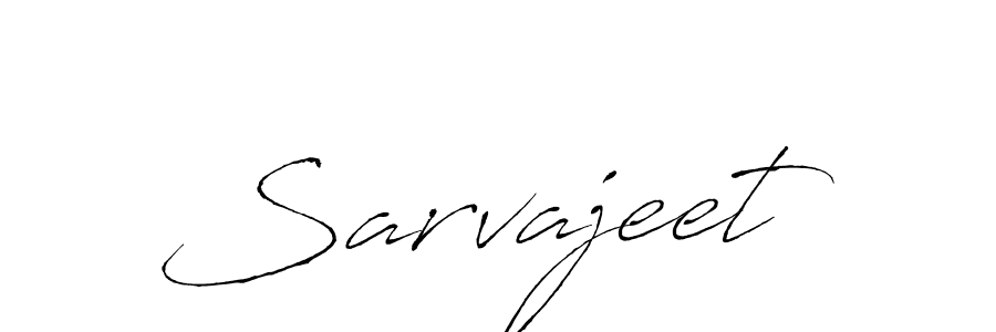 Create a beautiful signature design for name Sarvajeet. With this signature (Antro_Vectra) fonts, you can make a handwritten signature for free. Sarvajeet signature style 6 images and pictures png