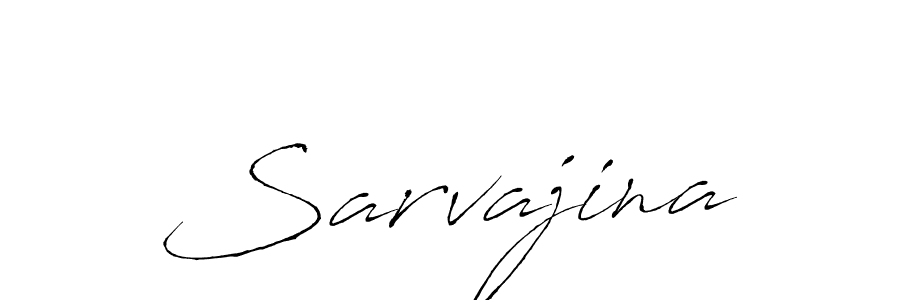 How to make Sarvajina name signature. Use Antro_Vectra style for creating short signs online. This is the latest handwritten sign. Sarvajina signature style 6 images and pictures png