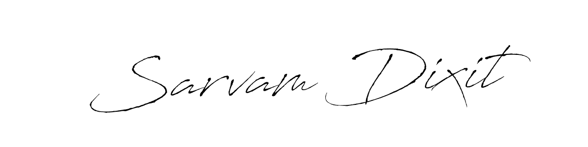 Make a beautiful signature design for name Sarvam Dixit. Use this online signature maker to create a handwritten signature for free. Sarvam Dixit signature style 6 images and pictures png
