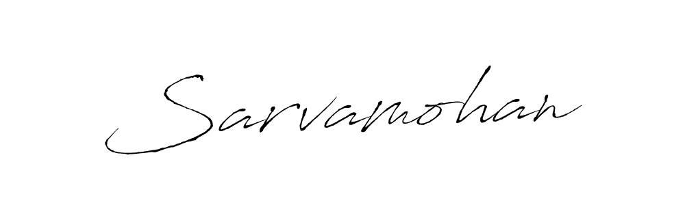 You should practise on your own different ways (Antro_Vectra) to write your name (Sarvamohan) in signature. don't let someone else do it for you. Sarvamohan signature style 6 images and pictures png