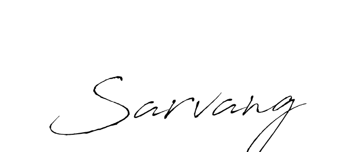 It looks lik you need a new signature style for name Sarvang. Design unique handwritten (Antro_Vectra) signature with our free signature maker in just a few clicks. Sarvang signature style 6 images and pictures png