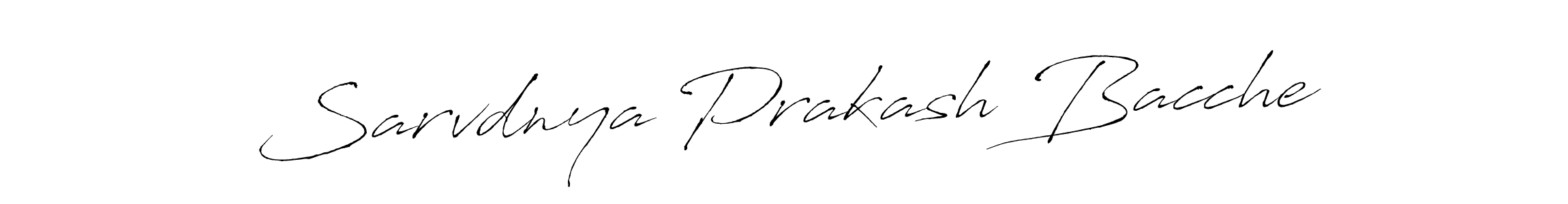 Design your own signature with our free online signature maker. With this signature software, you can create a handwritten (Antro_Vectra) signature for name Sarvdnya Prakash Bacche. Sarvdnya Prakash Bacche signature style 6 images and pictures png