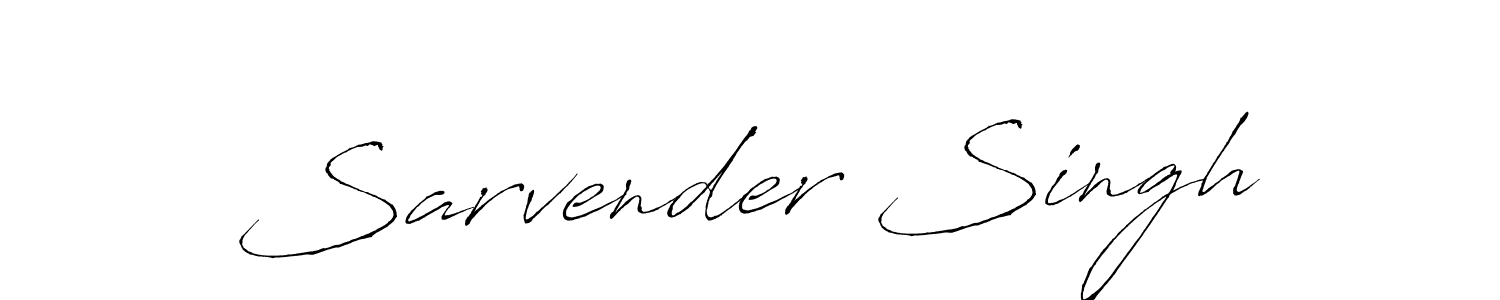 It looks lik you need a new signature style for name Sarvender Singh. Design unique handwritten (Antro_Vectra) signature with our free signature maker in just a few clicks. Sarvender Singh signature style 6 images and pictures png