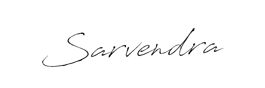 Design your own signature with our free online signature maker. With this signature software, you can create a handwritten (Antro_Vectra) signature for name Sarvendra. Sarvendra signature style 6 images and pictures png