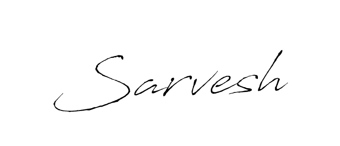 Sarvesh stylish signature style. Best Handwritten Sign (Antro_Vectra) for my name. Handwritten Signature Collection Ideas for my name Sarvesh. Sarvesh signature style 6 images and pictures png