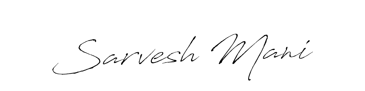 Antro_Vectra is a professional signature style that is perfect for those who want to add a touch of class to their signature. It is also a great choice for those who want to make their signature more unique. Get Sarvesh Mani name to fancy signature for free. Sarvesh Mani signature style 6 images and pictures png