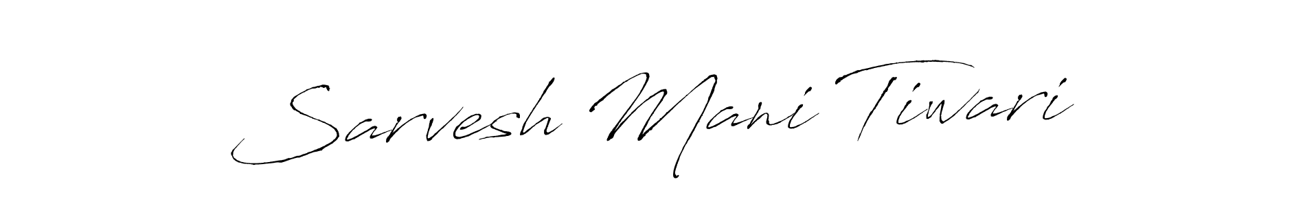 This is the best signature style for the Sarvesh Mani Tiwari name. Also you like these signature font (Antro_Vectra). Mix name signature. Sarvesh Mani Tiwari signature style 6 images and pictures png