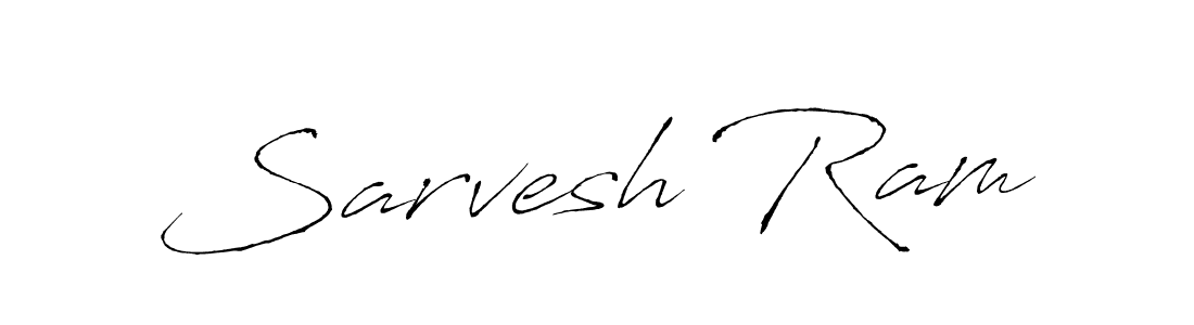 Sarvesh Ram stylish signature style. Best Handwritten Sign (Antro_Vectra) for my name. Handwritten Signature Collection Ideas for my name Sarvesh Ram. Sarvesh Ram signature style 6 images and pictures png